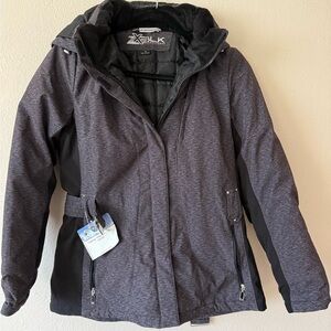 ZeroXposur Black and Gray Jacket